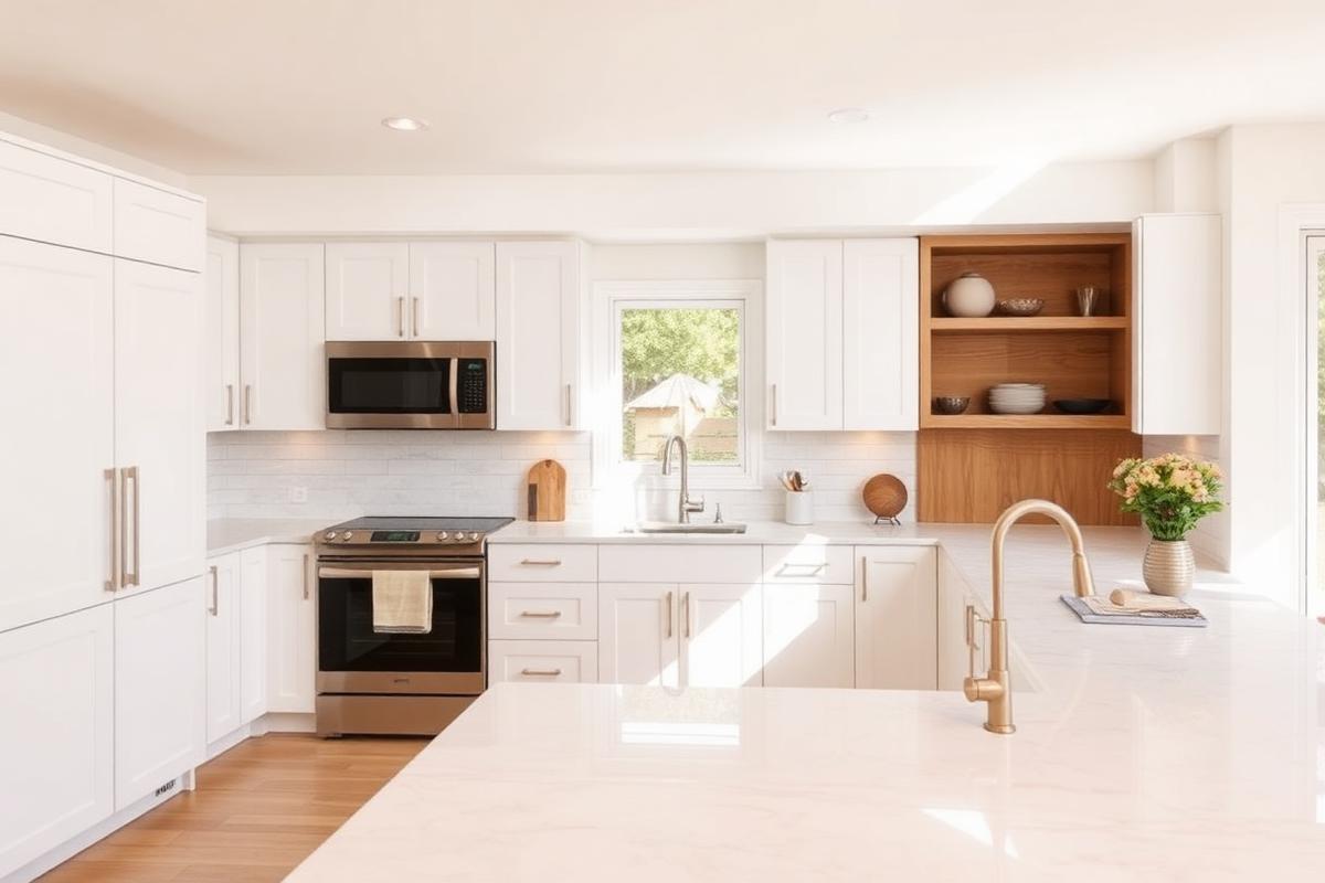 Cocina remodelada en Cypress